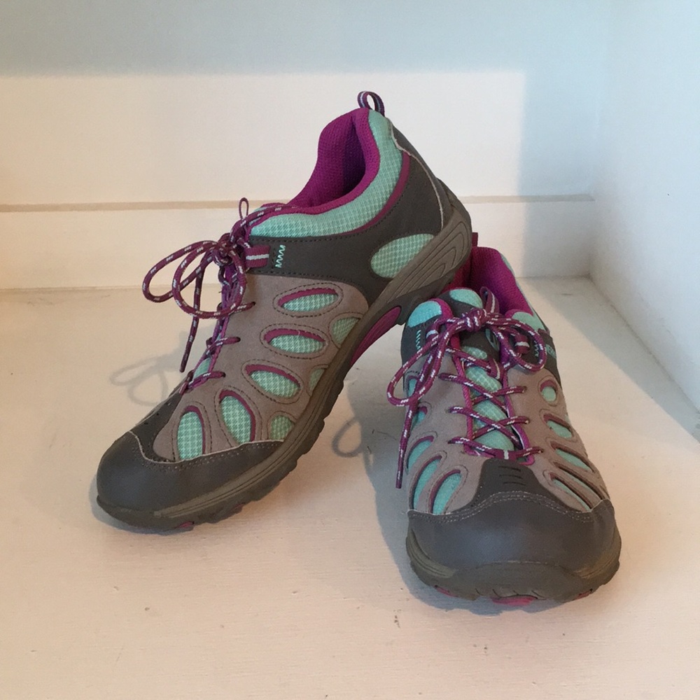 Merrell Girls Chameleon Low Lace Hiking Shoes